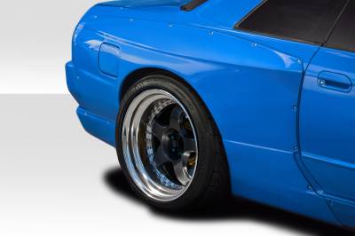 Duraflex - Nissan Skyline 2DR TKO RBS Duraflex Wide Rear Fender Flares 114891