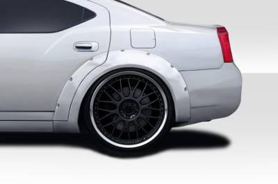 Duraflex - Dodge Charger Novara Duraflex Wide Rear Fender Flares 116466