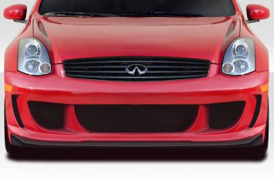 Duraflex - Infiniti G Coupe 2DR Strake Duraflex Front Body Kit Bumper 116473