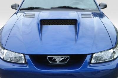 Duraflex - Ford Mustang Duraflex Venom Hood - 1 Piece - 104842