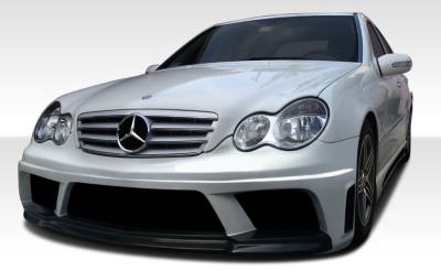 Duraflex - Mercedes-Benz C Class Duraflex AMG V2 Look Body Kit - 4 Piece - 108297