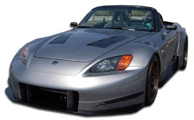 Duraflex - Honda S2000 Duraflex AM-S Wide Body Body Kit - 8 Piece - 106028