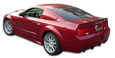 Duraflex - Ford Mustang Duraflex GT500 Wide Body Fender Flares - 4 Piece - 104913