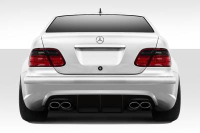 Duraflex - Mercedes-Benz CLK Duraflex Black Series Look Wide Body Rear Bumper Cover - 1 Piece - 112558