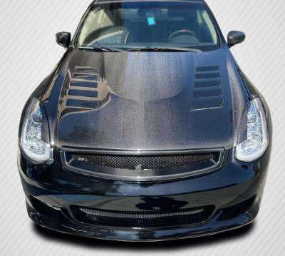 Carbon Creations - Infiniti G Coupe O Design DriTech Carbon Fiber Body Kit- Hood 112968