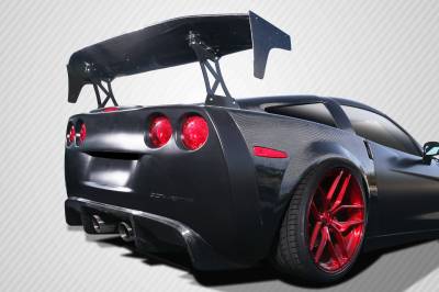 Carbon Creations - 74" Universal VRX V.2 Short 9pcs Carbon Fiber Body Kit-Wing/Spoiler!!! 113275