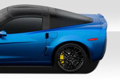 Duraflex - Chevrolet Corvette ZR1 Look Duraflex Rear Fender Flares 113783