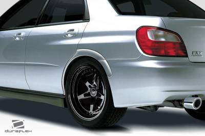 Duraflex - Subaru Impreza 4DR STI Look Duraflex Rear Fender Flares!!! 115335