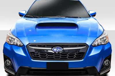 Duraflex - Subaru Crosstrek STI Look Duraflex Body Kit- Hood 115573