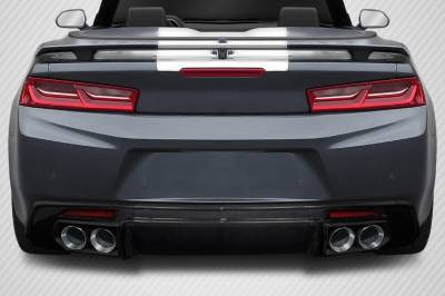 Carbon Creations - Chevrolet Camaro GMX Carbon Fiber Quad Exhaust Rear Diffuser 116035