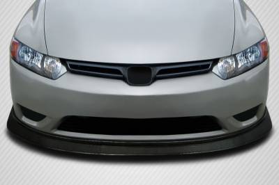 Carbon Creations - Honda Civic MDF Carbon Fiber Creations Front Bumper Lip Body Kit 116058