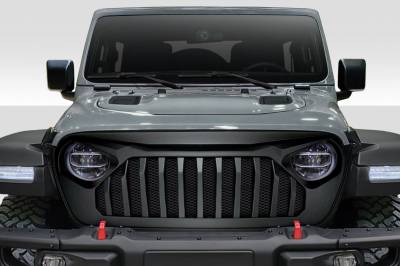 Duraflex - Jeep Wrangler Predator Duraflex Grill/Grille 116319