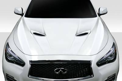 Duraflex - Infiniti Q50 S Concept Duraflex Body Kit- Hood 116366