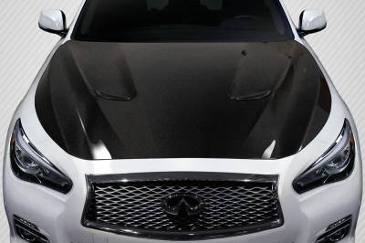 Carbon Creations - Infiniti Q50 S Concept Carbon Fiber Creations Body Kit- Hood 116367