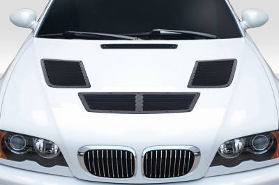 Duraflex - BMW M3 GT1 Duraflex 3pcs Hood Vents 116542