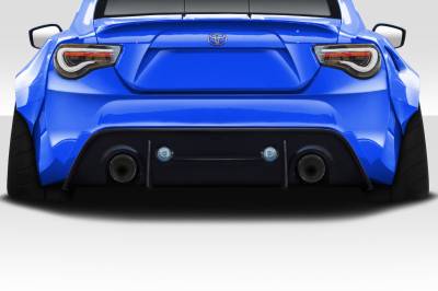 Duraflex - Toyota 86 AMGT Duraflex Wide Rear Bumper Diffuser Lip Body Kit 116599