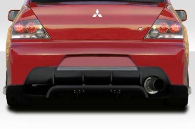 Duraflex - Mitsubishi Lancer 4DR VRS Duraflex Rear Bumper Diffuser  Body Kit 116615