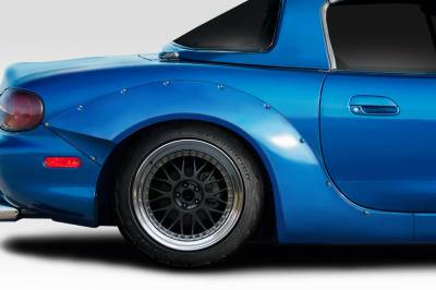 Duraflex - Mazda Miata RBS Duraflex Wide Rear Fender Flares 117102