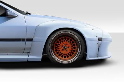 Duraflex - Mazda RX7 Phoenix Fire Duraflex Front Fender Flares 117332