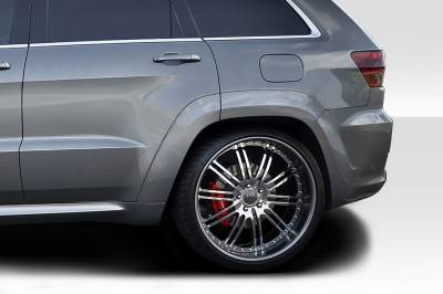 Duraflex - Jeep Grand Cherokee SRT Look Duraflex 4pcs Rear Fender Flares 117454