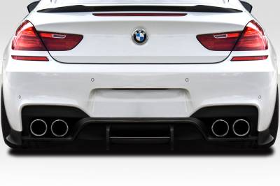 Duraflex - BMW 6 Series Sceptre Duraflex Rear Bumper Diffuser Body Kit 118038