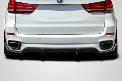 Carbon Creations - BMW X5 MP Aero Carbon Fiber Creations Rear Bumper Diffuser Body Kit 118089