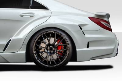 Duraflex - Mercedes CLS Vector Duraflex Rear Fender Flare Add Ons 119273