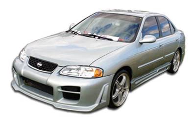 Duraflex - Nissan Sentra Duraflex R34 Side Skirts Rocker Panels - 2 Piece - 100154