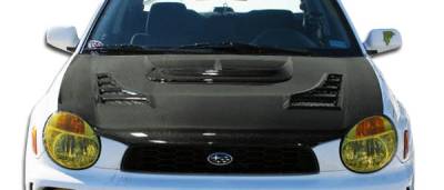 Carbon Creations - Subaru WRX Carbon Creations C-1 Hood - 1 Piece - 103124