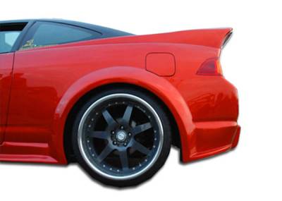 Duraflex - Acura RSX Duraflex GT300 Wide Body Rear Fender Flares - 2 Piece - 102254