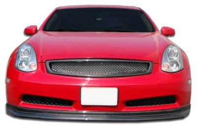 Carbon Creations - Infiniti G35 2DR Carbon Creations D-Spec Front Lip Under Spoiler Air Dam - 1 Piece - 105664