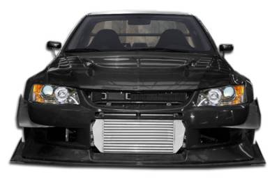 Duraflex - Mitsubishi Lancer Duraflex VT-X Wide Body Front Bumper Cover - 1 Piece - 107211