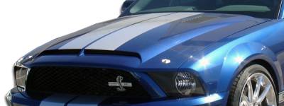 Duraflex - Ford Mustang Duraflex GT500 Hood - 1 Piece - 104718