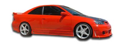 Duraflex - Honda Civic 2DR Duraflex B-2 Side Skirts Rocker Panels - 2 Piece - 100228