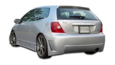 Duraflex - Honda Civic HB Duraflex B-2 Rear Bumper Cover - 1 Piece - 100348