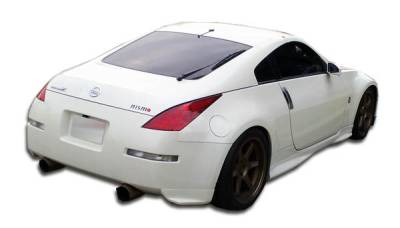 Duraflex - Nissan 350Z Duraflex N-1 Rear Add On Bumper Extensions - 2 Piece - 100496