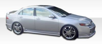 Duraflex - Acura TSX Duraflex Raven Side Skirts Rocker Panels - 2 Piece - 100547