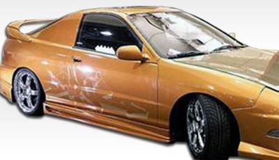 Duraflex - Acura Integra 2DR Duraflex Bomber Side Skirts Rocker Panels - 2 Piece - 101371