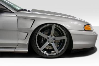 Duraflex - Ford Mustang Duraflex Velocity Fenders - 2 Piece - 101439