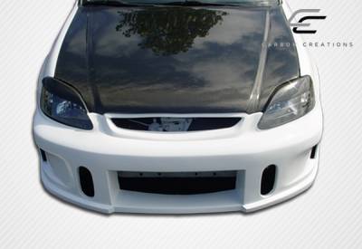 Carbon Creations - Honda Civic Carbon Creations OEM Hood - 1 Piece - 101709