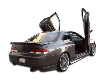 Duraflex - Honda Prelude Duraflex Type M Rear Add On Bumper Extensions - 2 Piece - 101847