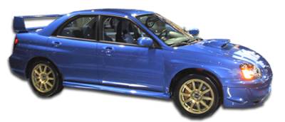 Duraflex - Subaru WRX Duraflex STI Look Side Skirts Rocker Panels - 2 Piece - 103187