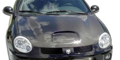 Carbon Creations - Dodge Neon Carbon Creations SRT Look Hood - 1 Piece - 103416