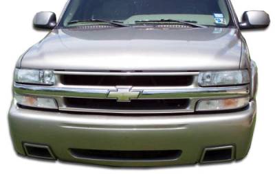 Duraflex - Chevrolet Silverado Duraflex SS Front Bumper Cover - 1 Piece - 105243