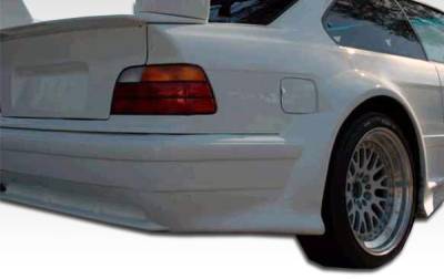 Duraflex - BMW 3 Series 2DR Duraflex GT500 Wide Body Rear Fender Flares - 2 Piece - 105339