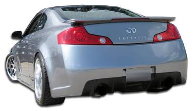 Duraflex - Infiniti G35 2DR Duraflex C-Sport Rear Bumper Cover - 1 Piece - 105886