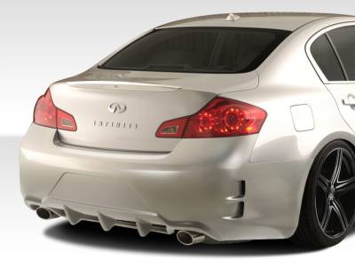 Duraflex - Infiniti G35 4DR Duraflex Elite Rear Bumper Cover - 1 Piece - 107668