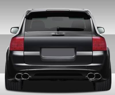 Duraflex - Porsche Cayenne Duraflex Eros Version 1 Wide Body Rear Bumper Cover - 1 Piece - 108272