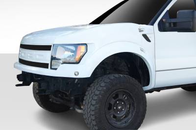 Duraflex - Ford F150 Duraflex Off Road Raptor Trophy Truck Front End Conversion - 3 Piece - 108892