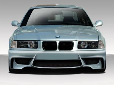 Duraflex - BMW 3 Series Duraflex 1M Look Front Bumper Cover - 1 Piece - 109311